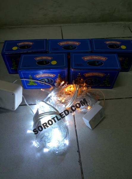 Lampu Natal LED 10meter RGB White Yellow